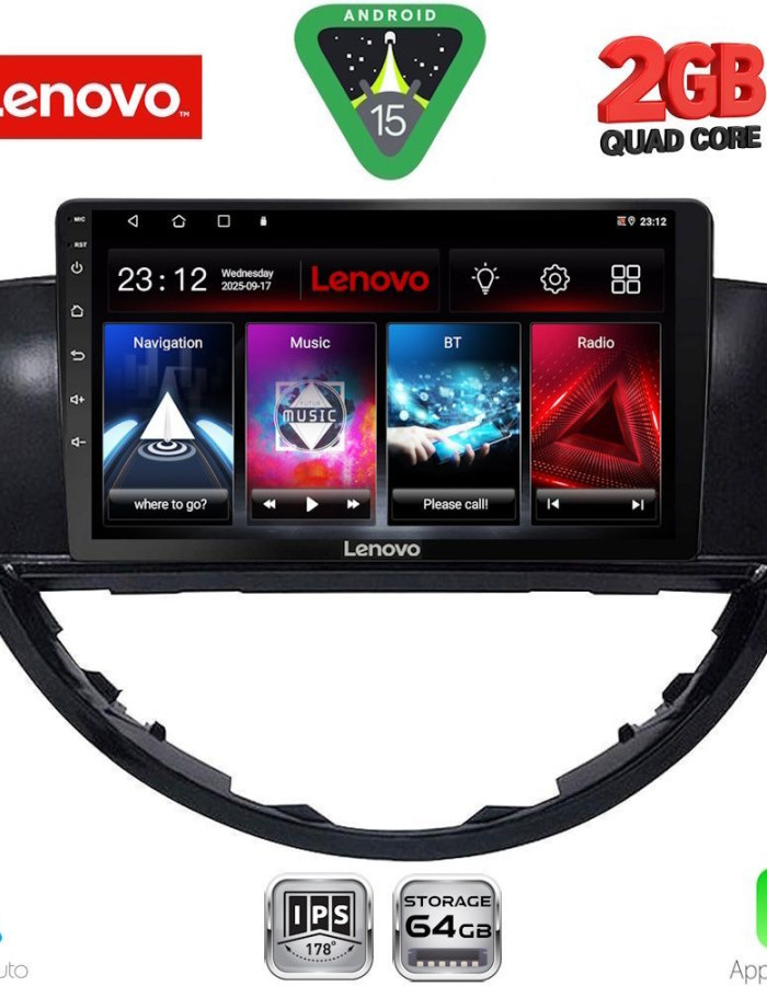 LENOVO LVD 2660_CPA (9inc) MULTIMEDIA TABLET for SUBARU TRIBECA mod. 2007-2014