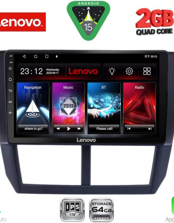 LENOVO LVD 2662_CPA (9inc) MULTIMEDIA TABLET for SUBARU FORESTER - IMPREZA - XV mod. 2008-2013