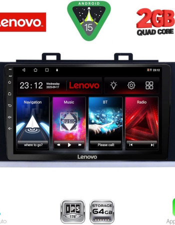 LENOVO LVD 2668_CPA (9inc) MULTIMEDIA TABLET for SUBARU LEGACY – OUTBACK mod. 2014-2019