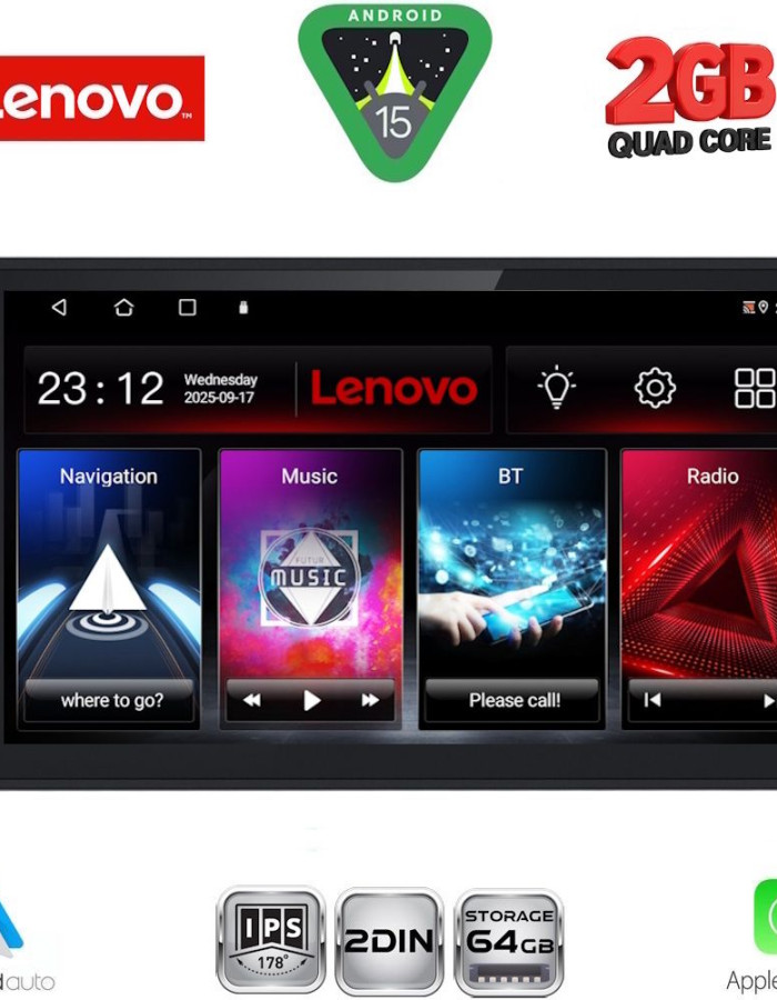 LENOVO LVD 268_CPA (6.8″_DECK) MULTIMEDIA 2DIN