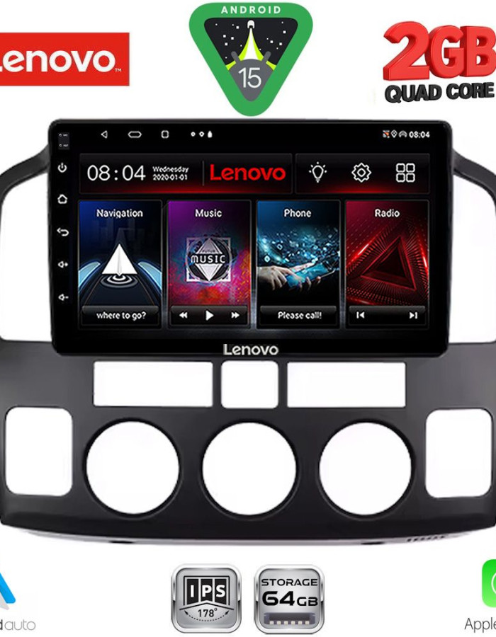 LENOVO LVD 2694_CPA (9inc) MULTIMEDIA TABLET for SUZUKI VITARA mod. 2000-2005