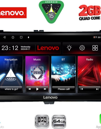 LENOVO LVD 2703_CPA (9inc) MULTIMEDIA TABLET for TOYOTA AURIS mod. 2015-2021 – AYGO X mod. 2022-2026 – COROLLA mod. 2017-2019