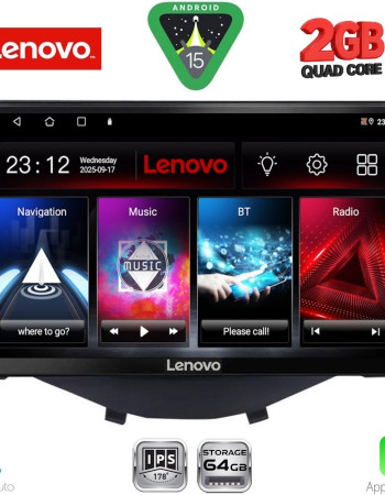 LENOVO LVD 2715_CPA CLIMA-A/C (9inc) MULTIMEDIA TABLET for CITROEN C1-PEUGEOT 108-TOYOTA AYGO mod. 2014-2022