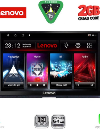 LENOVO LVD 2716_CPA (10inc) MULTIMEDIA TABLET for TOYOTA COROLLA mod. 2019-2026