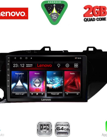 LENOVO LVD 2721_CPA (10inc) MULTIMEDIA TABLET for TOYOTA HILUX mod. 2017-2026