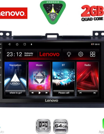 LENOVO LVD 2723_CPA (9inc) MULTIMEDIA TABLET for TOYOTA LANDCRUISER mod. 2002-2008