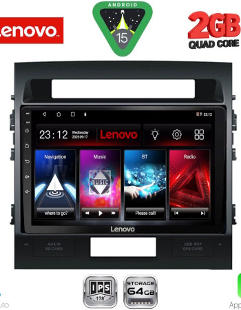 LENOVO LVD 2724_CPA (10inc) MULTIMEDIA TABLET for TOYOTA LAND CRUISER mod. 2008-2015