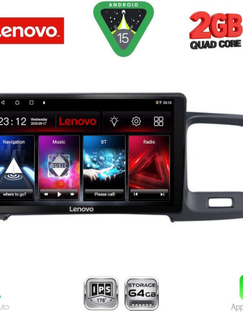 LENOVO LVD 2785_CPA (9inc) MULTIMEDIA TABLET for VOLVO S60 mod. 2010-2018