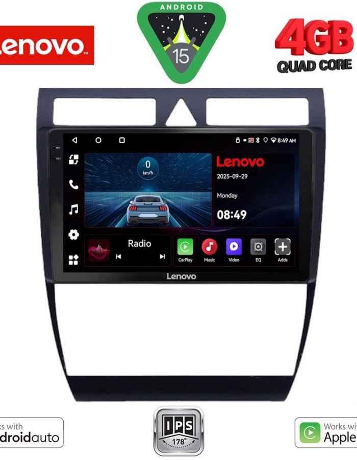 LENOVO LVE 8006_CPAA (9inc) MULTIMEDIA TABLET for AUDI A6 mod. 1998-2005
