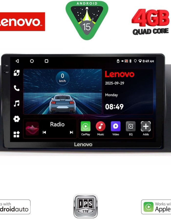 LENOVO LVE 8045_CPAA (9inc) MULTIMEDIA TABLET for BMW Series 5 (E39) mod. 1997-2005 | X5 (E53) mod. 1999-2006