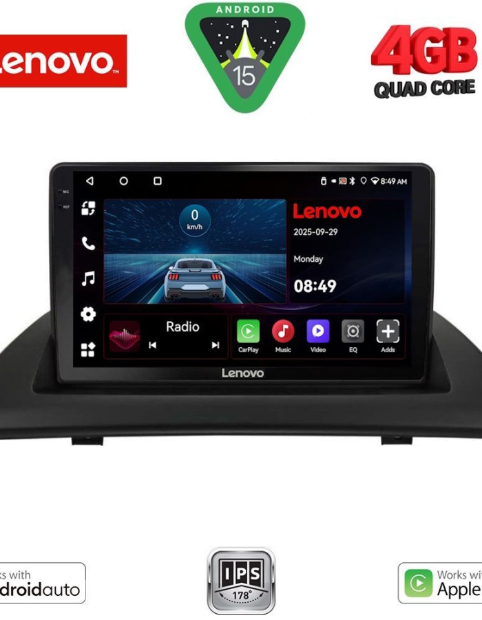 LENOVO LVE 8058_CPAA (9inc) MULTIMEDIA TABLET for BMW X3 (E83) mod. 2003-2010