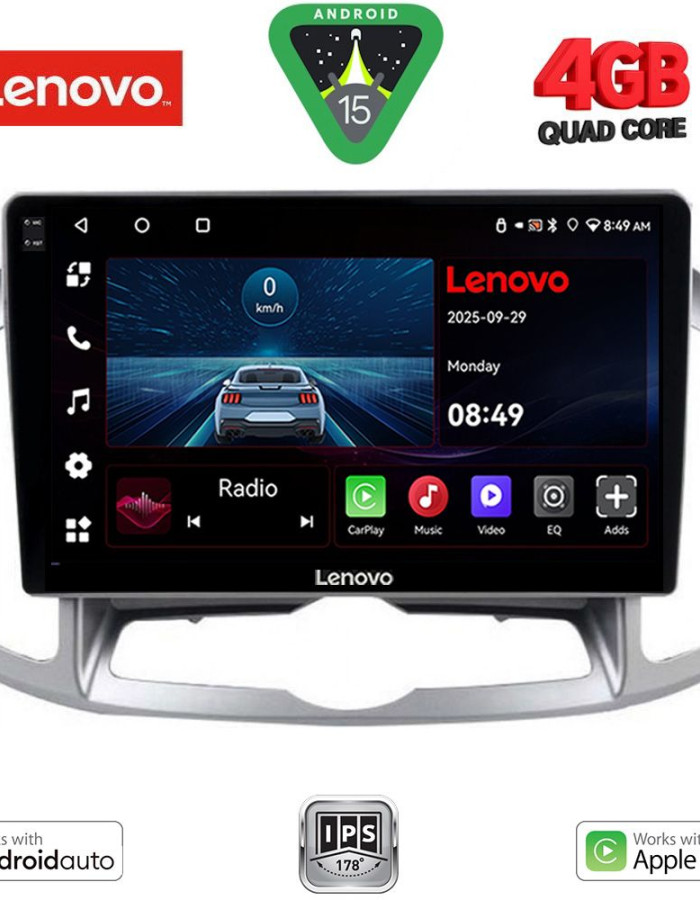 LENOVO LVE 8071_CPAA (10inc) MULTIMEDIA for CHEVROLET CAPTIVA mod. 2012-2018