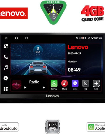 LENOVO LVE 8082_CPAA (10inc) MULTIMEDIA TABLET for CITROEN BERLINGO – OPEL COMBO – PEUGEOT PARTNER – TOYOTA PROACE mod. 2018-2026 - FIAT DOBLO mod. 2022-2026
