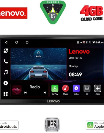 LENOVO LVE 8104_CPAA (10inc) MULTIMEDIA TABLET for DACIA DUSTER mod. 2019-2026