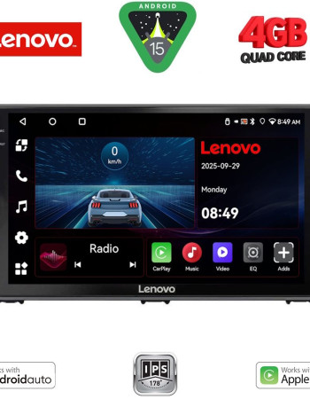 LENOVO LVE 8109_CPAA (9inc) MULTIMEDIA TABLET for DACIA LOGAN - SANDERO - JOGGER mod. 2020-2026