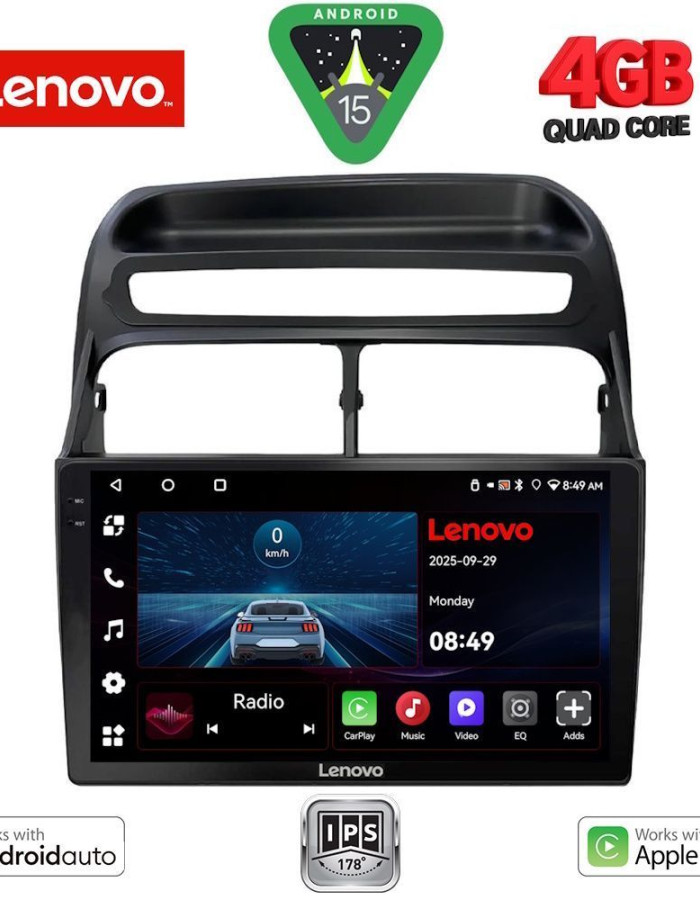 LENOVO LVE 8129_CPAA (9inc) MULTIMEDIA TABLET for FIAT LINEA mod. 2007-2011