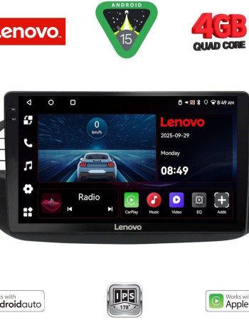 LENOVO LVE 8130BL_CPAA (9inc) MULTIMEDIA TABLET for FIAT 500 mod. 2007-2015  (BLACK)