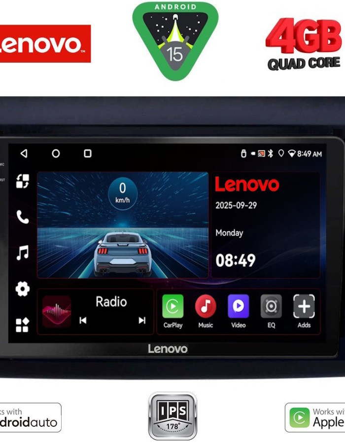 LENOVO LVE 8140_CPAA (9inc) MULTIMEDIA TABLET for FIAT DUCATO mod. 2006-2011