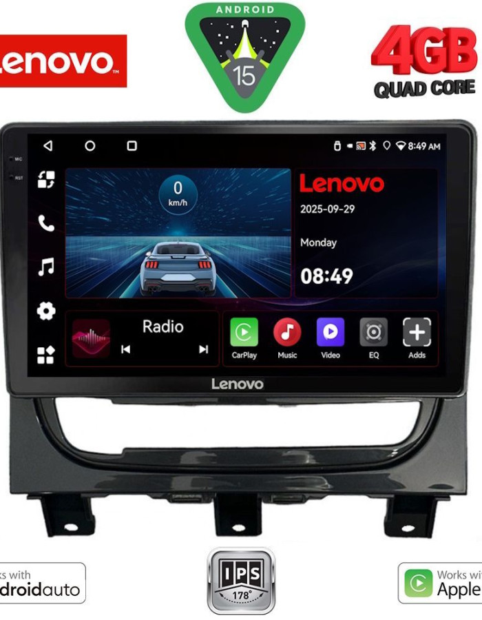 LENOVO LVE 8146_CPAA (9inc) MULTIMEDIA TABLET for FIAT STRADA mod. 2012-2020