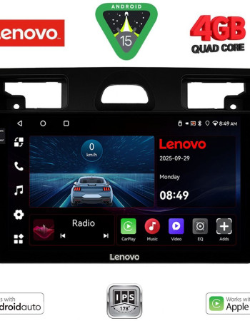 LENOVO LVE 8153BL_CPAA (9inc) MULTIMEDIA TABLET for FORD FIESTA mod. 2005-2008 (BLACK)