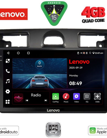 LENOVO LVE 8153SL_CPAA (9inc) MULTIMEDIA TABLET for FORD FIESTA mod. 2005-2008 (SILVER)
