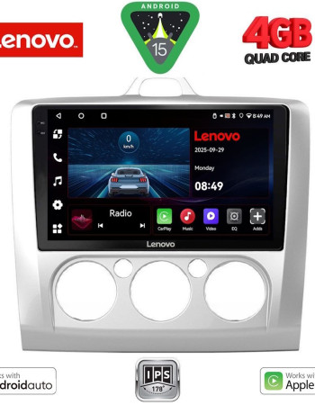 LENOVO LVE 8156SL_CPAA A/C (9inc) MULTIMEDIA TABLET for FORD FOCUS mod. 2005-2012 (SILVER)