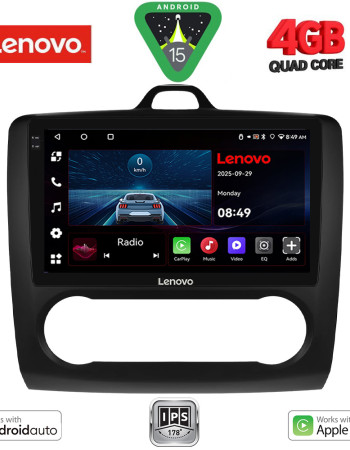 LENOVO LVE 8156BL_CPAA CLIMA (9inc) MULTIMEDIA TABLET for FORD FOCUS mod. 2005-2012 (BLACK)