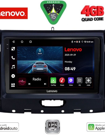 LENOVO LVE 8173_CPAA (9inc) MULTIMEDIA TABLET for FORD RANGER mod. 2018-2023