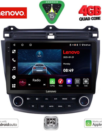 LENOVO LVE 8182_CPAA (10inc) MULTIMEDIA TABLET for HONDA ACCORD mod. 2003-2007