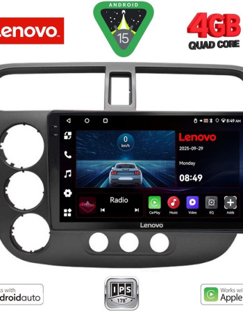 LENOVO LVE 8187_CPAA (9inc) MULTIMEDIA TABLET for HONDA CIVIC 4D mod. 2001-2006