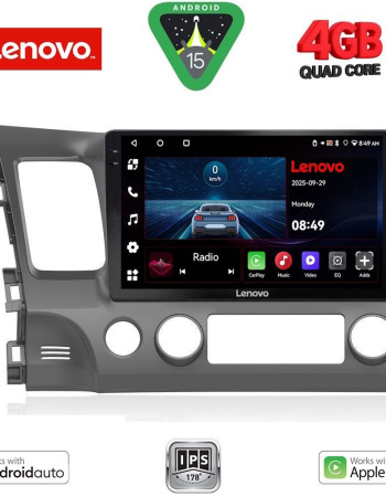 LENOVO LVE 8188_CPAA (10inc) MULTIMEDIA TABLET for HONDA CIVIC 4D mod. 2006-2012
