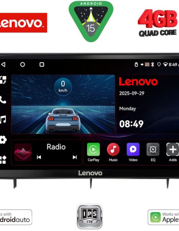LENOVO LVE 8192_CPAA (10inc) MULTIMEDIA TABLET for HONDA CIVIC mod. 2022-2026