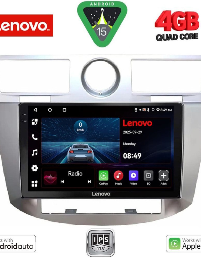 LENOVO LVE 8289_CPAA (9inc) MULTIMEDIA for CHRYSLER SEBRING mod. 2008-2010