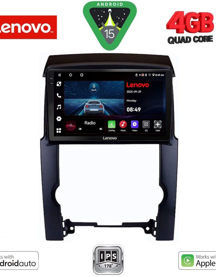LENOVO LVE 8318_CPAA (10inc) MULTIMEDIA TABLET for KIA SORENTO mod. 2009-2014
