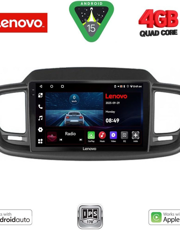 LENOVO LVE 8319_CPAA (10inc) MULTIMEDIA TABLET for KIA SORENTO mod. 2014-2020