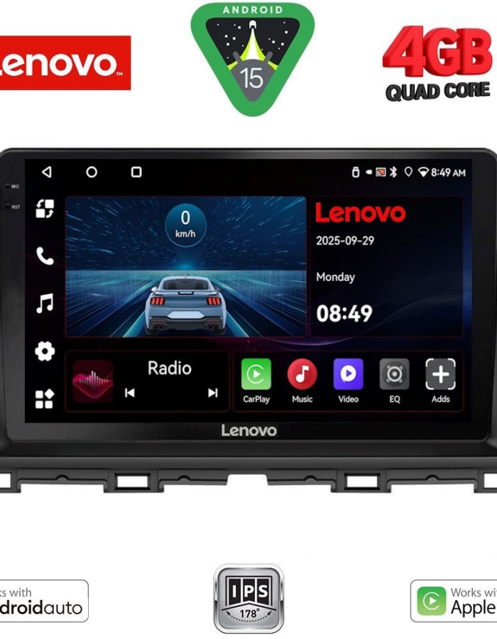 LENOVO LVE 8380_CPAA (10inc) MULTIMEDIA TABLET for MAZDA CX5 mod. 2013-2017