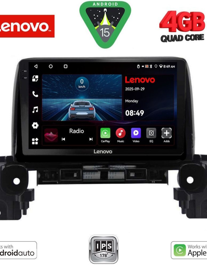 LENOVO LVE 8381_CPAA (9inc) MULTIMEDIA TABLET for MAZDA CX5 mod. 2017-2025
