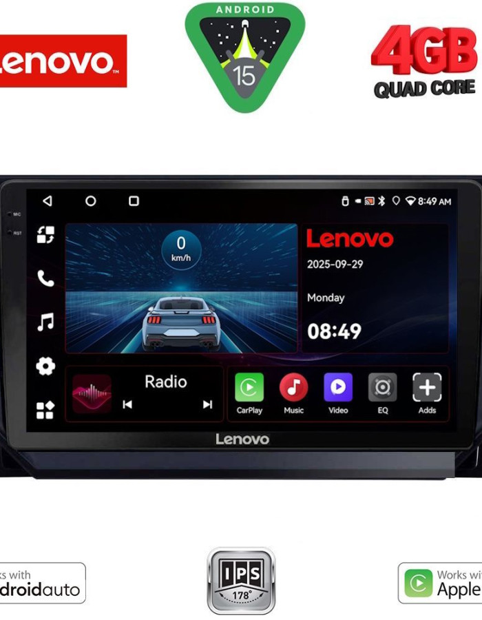 LENOVO LVE 8391_CPAA (10inc) MULTIMEDIA TABLET for MAZDA CX9 mod. 2006-2015