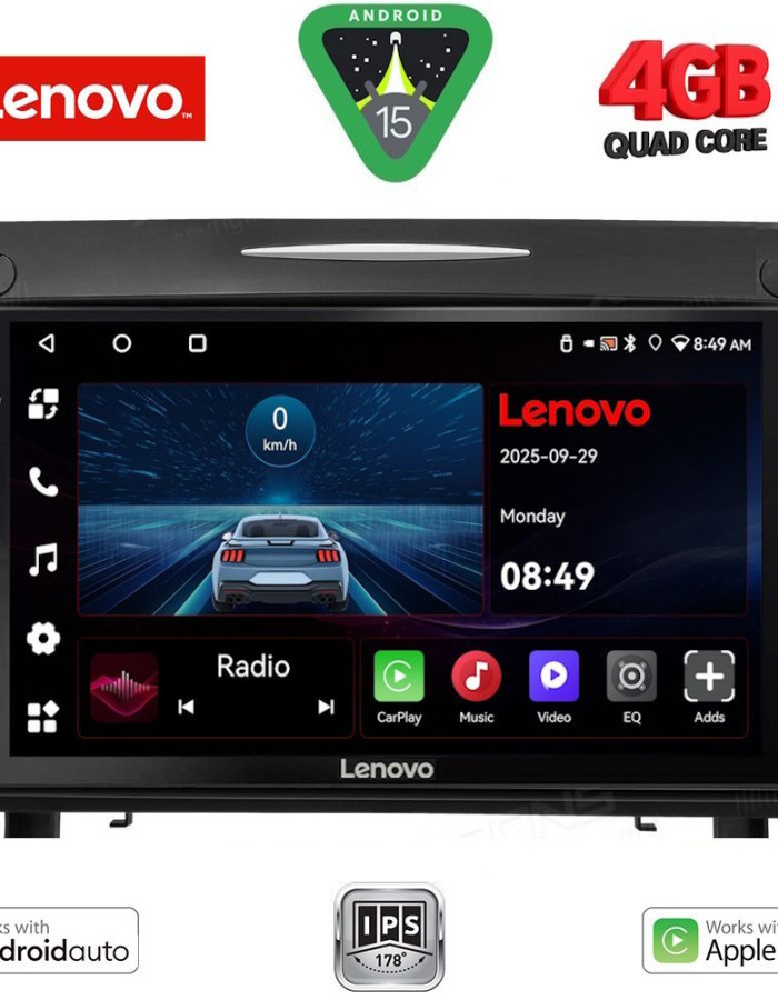 LENOVO LVE 8419_CPAA (9inc) MULTIMEDIA TABLET for MERCEDES SLK (R171) mod. 2004-2010