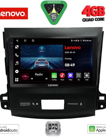 LENOVO LVE 8442_CPAA (9inc) MULTIMEDIA TABLET for CITROEN C-CROSSER | MITSUBISHI OUTLANDER | PEUGEOT 4007  mod. 2006-2012