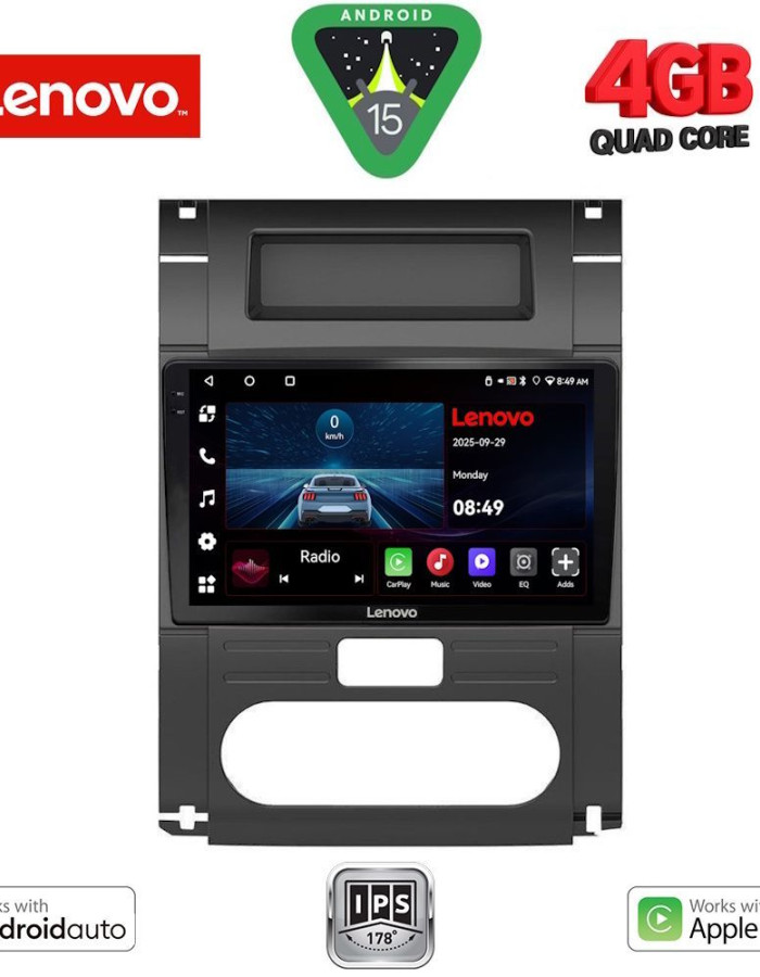 LENOVO LVE 8477_CPAA (10inc) MULTIMEDIA TABLET for NISSAN XTRAIL mod. 2007-2013