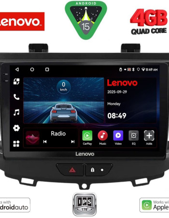 LENOVO LVE 8490_CPAA (9inc) MULTIMEDIA TABLET for OPEL CROSSLAND – GRANDLAND mod. 2017-2025