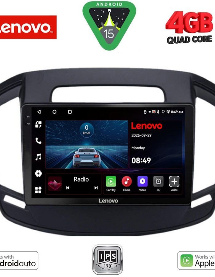 LENOVO LVE 8492_CPAA (9inc) MULTIMEDIA TABLET for OPEL INSIGNIA  mod. 2014-2017