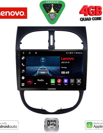 LENOVO LVE 8506_CPAA (9inc) MULTIMEDIA TABLET for PEUGEOT 206 mod. 1998-2006