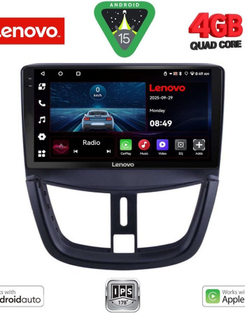 LENOVO LVE 8507_CPAA (9inc) MULTIMEDIA TABLET for PEUGEOT 207 mod. 2007-2014