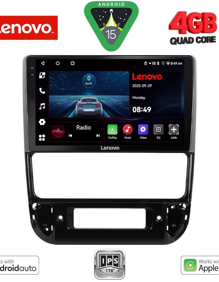 LENOVO LVE 8516_CPAA (9inc) MULTIMEDIA TABLET for PEUGEOT 406 mod. 1998-2004