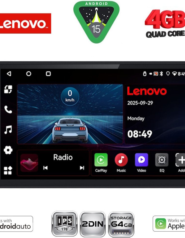 LENOVO LVE 868_CPAA (6.8'' DECK) MULTIMEDIA 2DIN