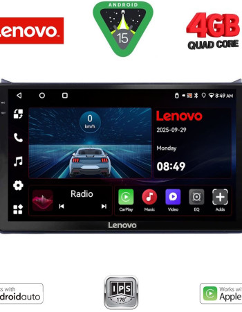 LENOVO LVE 8682_CPAA (9inc) MULTIMEDIA TABLET for OPEL AGILA - SUZUKI SPLASH mod. 2008-2018