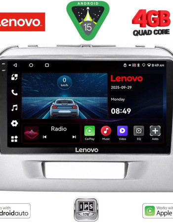 LENOVO LVE 8697SL_CPAA (9inc) MULTIMEDIA TABLET for SUZUKI VITARA mod. 2016-2025 (SILVER)