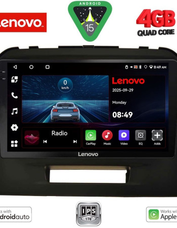 LENOVO LVE 8697BL_CPAA (9inc) MULTIMEDIA TABLET for SUZUKI VITARA mod. 2016-2025 (BLACK)
